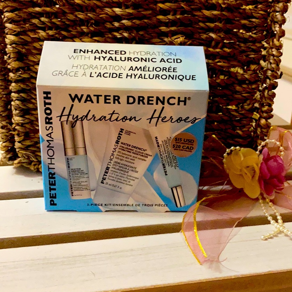 Peter Thomas Roth 3 Piece Kit water Drench Hydration Heroes